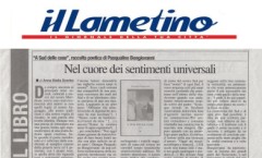 "Nel cuore dei sentimenti universali" - Il Lametino - febbraio 2008 - N. 91