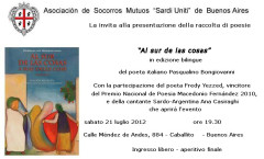 Asociación de Socorros Mutuos "Sardi Uniti" di Buenos Aires - 21 luglio 2012