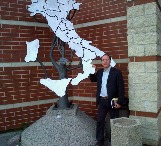 Pasqualino Bongiovanni al Centro Caboto - Winnipeg - Manitoba - CANADA