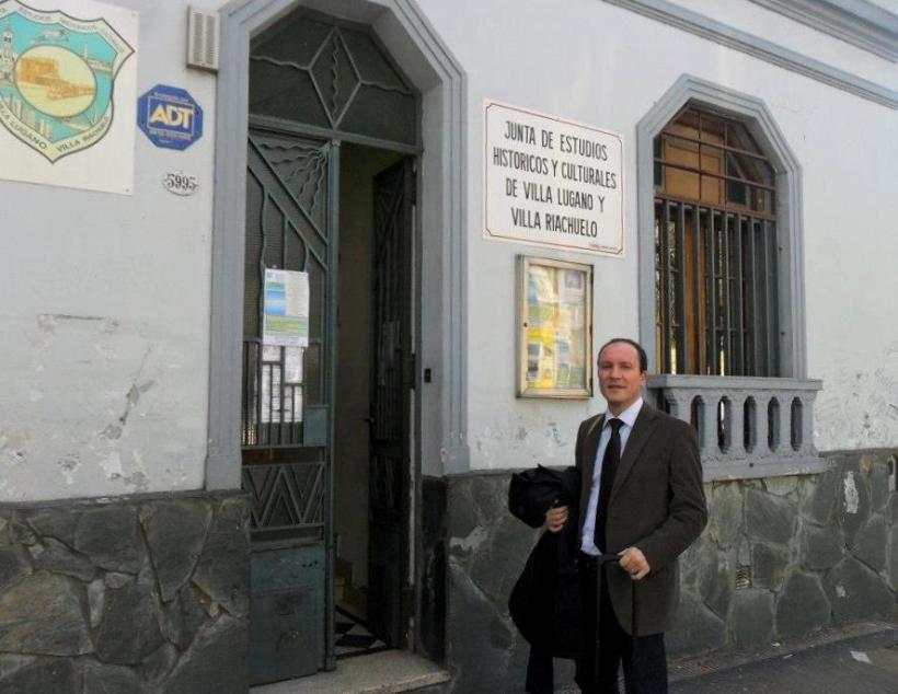 Presentazione di Al sur de las cosas - Junta de Estudios Historicos y Culturales di Villa Lugano e Villa Riachuelo – Buenos Aires - 2012