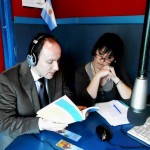 In diretta dagli studi di Radio Amplitud AM660 nella trasmissione Avanti Morocha condotta da Gabriela Calafati – Buenos Aires - 2012 ( Pasqualino Bongiovanni e Gabriela Calafati)