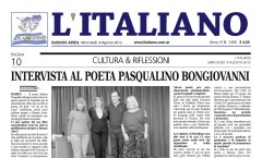 Intervista al poeta Pasqualino Bongiovanni - L'Italiano (Buenos Aires) - 8 agosto 2012