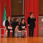 Intervento di Beatrice Marzano (da sx: Pasqualino Bongiovanni, Marie Marazita, Aldina Mastroianni, Beatrice Marzano)