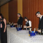 Preparativi per l'aperitivo prima della Cena di Gala