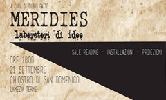 "Meridies, laboratori di idee" - Lamezia Terme - 2014