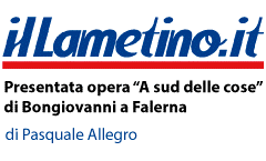 Presentata opera "A sud delle cose" di Bongiovanni a Falerna - Il Lametino - 28 luglio 2015
