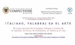 Università Complutense di Madrid – 22 ottobre 2018